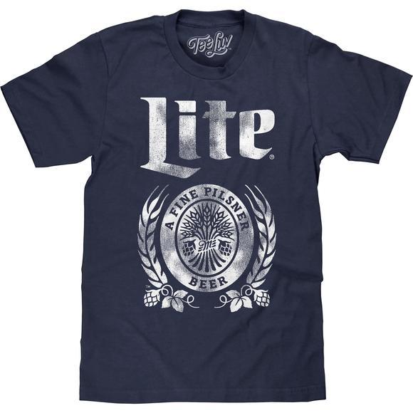 Other - Distressed Miller Lite Tshirt